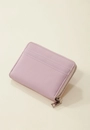 Carteira Mini Pu Zíper Metal Coração