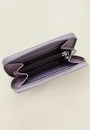 Carteira Mini Pu Zíper Metal Coração