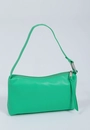 Bolsa Pu Baguete Argola Metal