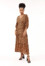 Vestido Viscose Midi Botão