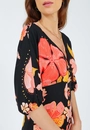 Vestido Viscose Midi Botão