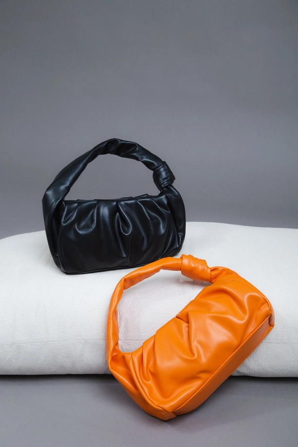 Bolsa Pu Baguete Nó Alça