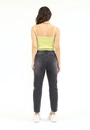 Calça Jeans Mom Black