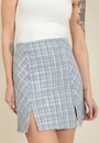 Saia Tweed Abertura Frente
