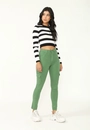 Calça Sarja Skinny Bolso Cargo