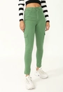 Calça Sarja Skinny Bolso Cargo