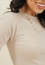 Blusa Ribana Manga Curta Raglan