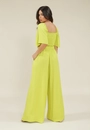 Calça Pantalona Viscose Twill Com Pregas