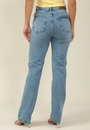 Calça Jeans Reta Cintura Média Básica