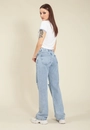 Calça Wide Leg Jeans Rasgos
