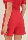 Short Saia Malha Laise Abertura Frontal