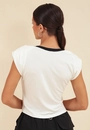 Blusa Viscolycra Muscle Tee Com Ombreira New York