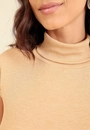 Blusa Ribana Manga Raglan Gola Alta