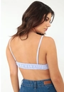 Top Tricoline Alça Listrada