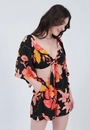 Cropped Viscose 3/4 Nó Frente