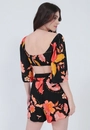 Cropped Viscose 3/4 Nó Frente