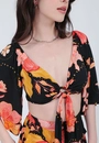Cropped Viscose 3/4 Nó Frente