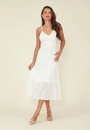 Vestido Midi Lasie Alca Abertura Costa