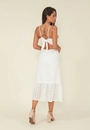Vestido Midi Lasie Alca Abertura Costa