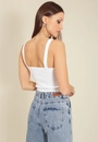 Blusa Cropped Poliamida Sem Costura Alça