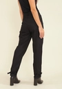 Calça Baggy Em Algodão E Cós Com Cinto