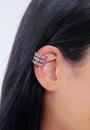 Brinco Metal Piercing Zircônia
