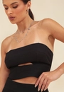 Cropped Alfaiataria Tomara Que Caia Com Vazado