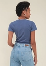 Blusa Cropped Cotton Manga Curta Wellness