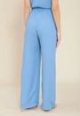 Calça Viscose Twill Wide Leg Prega