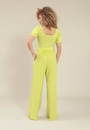 Calça Viscose Twill Wide Leg Prega