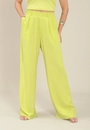 Calça Viscose Twill Wide Leg Prega