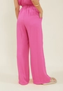 Calça Viscose Twill Wide Leg Prega