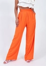 Calça Viscose Twill Wide Leg Prega