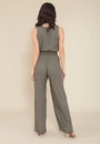 Calça Viscose Twill Wide Leg Prega