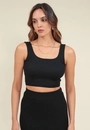 Cropped Poliamida Sem Costura