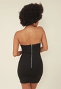 Vestido Malha Tomara Que Caia Com Recorte No Busto