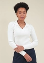 Blusa Tricô Gola Polo