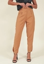 Calça Crepe Prega Bolso Faca