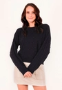 Blusa Tricô Apliques