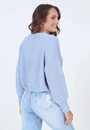 Blusa Tricô Chenile Manga Longa Bufante