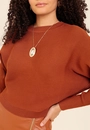 Blusa Tricô Manga Morcego