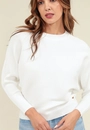 Blusa Tricô Manga Morcego