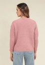 Blusa Tricô Oversized Manga Longa Com Pérolas E Cristal