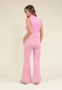 Calça Flare Em Alfaiataria