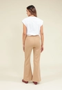 Calça Flare Em Alfaiataria