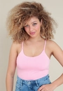 Blusa Regata Básica Malha Alça Finas