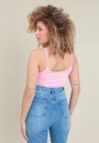 Blusa Regata Básica Malha Alça Finas