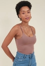 Blusa Regata Básica Malha Alça Finas