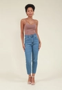 Blusa Regata Básica Malha Alça Finas