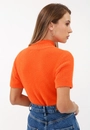 Blusa Tricô Pelinho Gola Alta
